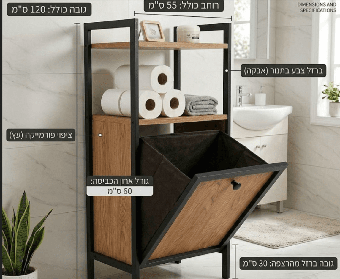 ארון/שידה קומפקטית | דגם 040